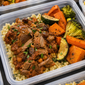 Slow Cooked Moroccan Lamb with Pearl Couscous.