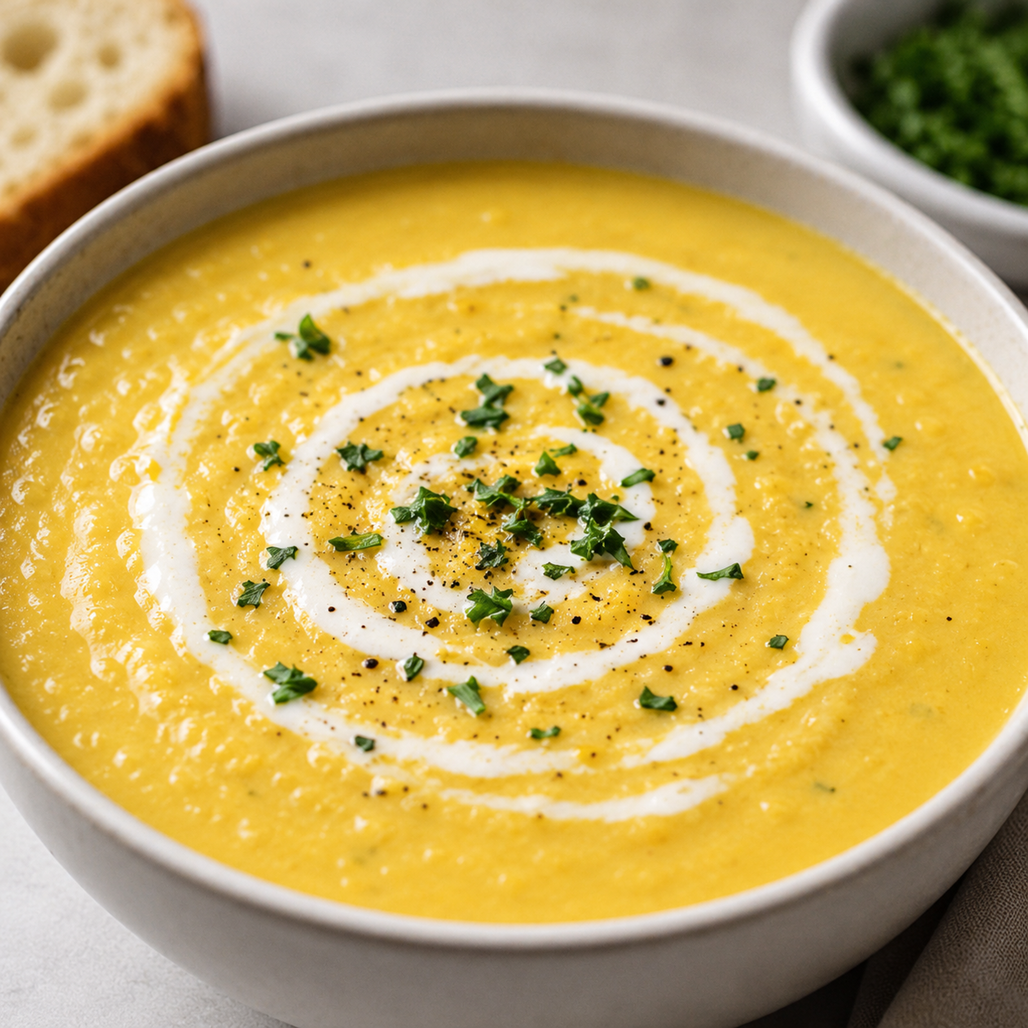Creamy Sweetcorn Soup
