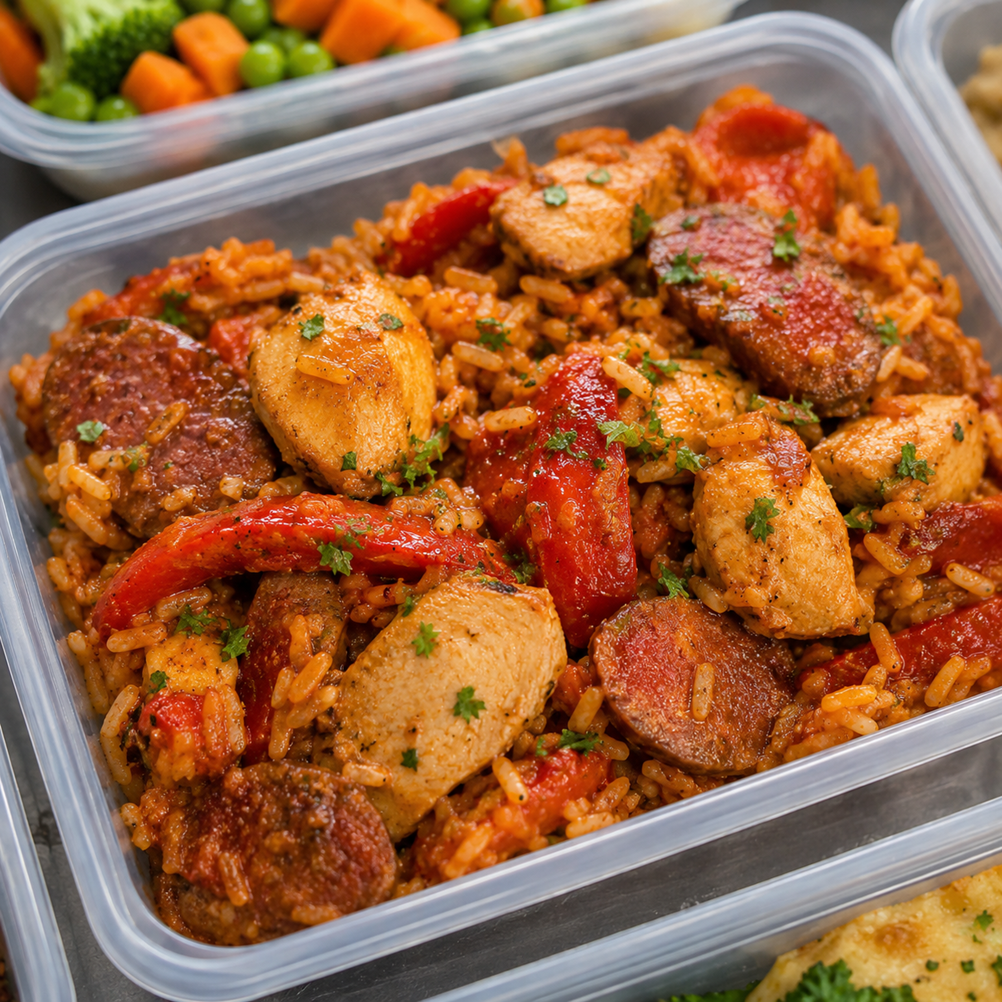 Smoky Spanish Chicken & Chorizo Rice